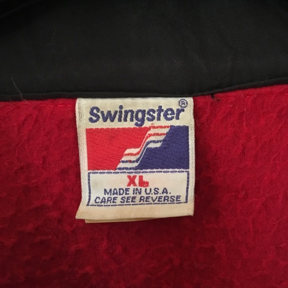 Red zip up jacket - Picture 5 of 7